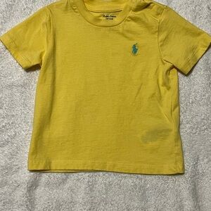 Ralph Lauren Yellow Tee - 12M - Worn Once